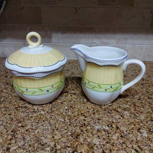 Studio Nova Provence Garden Sugar and Creamer Set